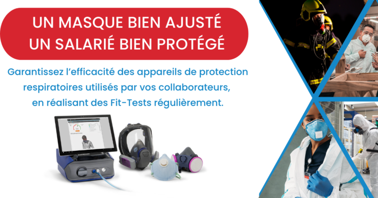 Adjust'air Fit Test quantitatif ajustement masque de protection respiratoire