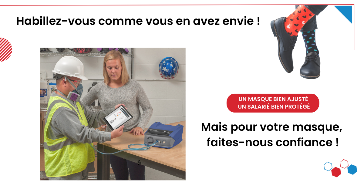 Adjust’air Fit Test quantitatif ajustement masque de protection respiratoire Adjust'air Fit Test quantitatif ajustement masque de protection respiratoire