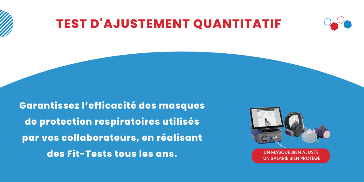 Adjust’air Fit Test quantitatif ajustement masque de protection respiratoire Adjust'air Fit Test quantitatif ajustement masque de protection respiratoire