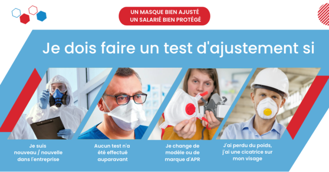 Adjust’air Fit Test quantitatif ajustement masque de protection respiratoire Adjust'air Fit Test quantitatif ajustement masque de protection respiratoire