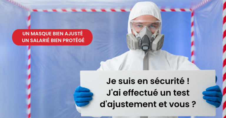 Adjust'air Fit Test quantitatif ajustement masque de protection respiratoire