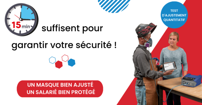 Adjust'air Fit Test quantitatif ajustement masque de protection respiratoire